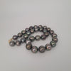Tahiti Pearls 12-13 mm Black-Green Color Very High Luster 18K Gold Clasp | The South Sea Pearl |  The South Sea Pearl