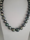Tahiti Pearls 12-14 Dark Color and High Luster |  The South Sea Pearl |  The South Sea Pearl