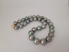 Tahiti Pearls 12-14 mm Natural Color and very High Luster, 18K Gold clasp | The South Sea Pearl |  The South Sea Pearl