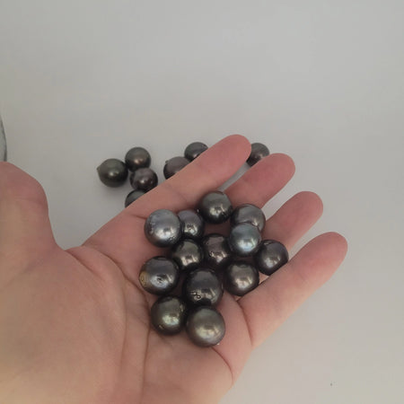 Tahiti Pearls 15-17 mm Dark Color Very High Luster Loose | The South Sea Pearl |  The South Sea Pearl