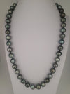 Tahiti Pearls Necklace 10-11 mm Dark Natural Color and High Luster | The South Sea Pearl |  The South Sea Pearl