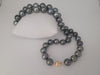 Tahiti Pearls Necklace 10-11 mm Dark Natural Color and High Luster | The South Sea Pearl |  The South Sea Pearl