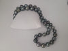 Tahiti Pearls Necklace 10-11 mm Dark Natural Color and High Luster | The South Sea Pearl |  The South Sea Pearl