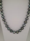 Tahiti Pearls Necklace 10-11 mm Dark Natural Color and High Luster | The South Sea Pearl |  The South Sea Pearl