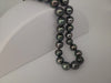 Tahiti Pearls Necklace 11-12 mm Dark Natural Color with Very High Luster, 18K Solid Gold Clasp | The South Sea Pearl |  The South Sea Pearl
