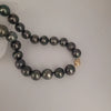 Tahiti Pearls Necklace 12-13 mm Excellent Luster 18K Gold Clasp |  The South Sea Pearl |  The South Sea Pearl