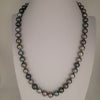 Tahiti Pearls Necklace 8-9 mm Excellent Luster 18K Gold Clasp | The South Sea Pearl |  The South Sea Pearl