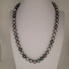Tahiti Pearls Necklace 8-9 mm Excellent Luster 18K Gold Clasp | The South Sea Pearl |  The South Sea Pearl