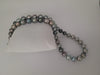 Tahiti Pearls Necklace 8 mm multicolor, round, high luster, 18K gold clasp | The South Sea Pearl |  The South Sea Pearl