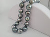 Tahiti Pearls Necklace large size 12-14 mm of Dark Natural Color |  The South Sea Pearl |  The South Sea Pearl