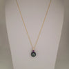 Tahti Pearl, Diamond, Amethyst, 18K Gold Pendant Necklace | The South Sea Pearl |  The South Sea Pearl