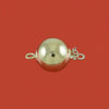 White South Sea Pearls 10-13 mm High Luster 18K Gold Claps | The South Sea Pearl |  The South Sea Pearl