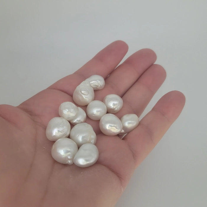 White South Sea Pearls 12-13 mm Baroque shape | The South Sea Pearl |  The South Sea Pearl