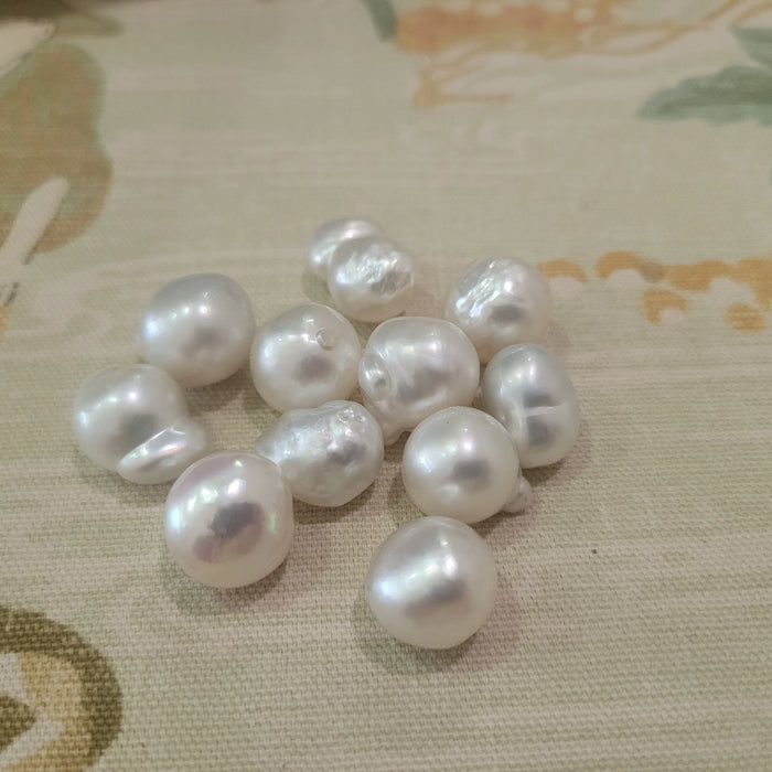 White South Sea Pearls 12-13 mm Baroque shape | The South Sea Pearl |  The South Sea Pearl