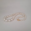 White South Sea Pearls Round shape High Luster 18K Gold Claps | The South Sea Pearl |  The South Sea Pearl