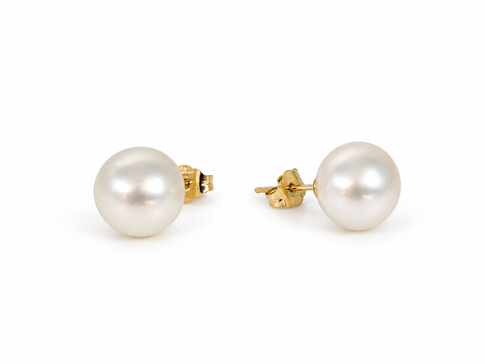 Cluster South Sea Pearl Earrings