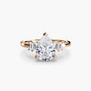 Baguette Accent Solitaire - MIMUKA