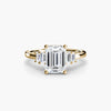 Baguette Accent Solitaire - MIMUKA