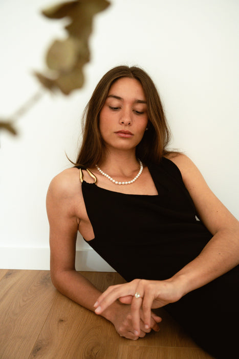 Collar Perlas Cultivadas Redondas 6 mm - MIMUKA