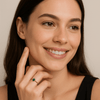 Natural Emerald 18K Gold Ring - MIMUKA