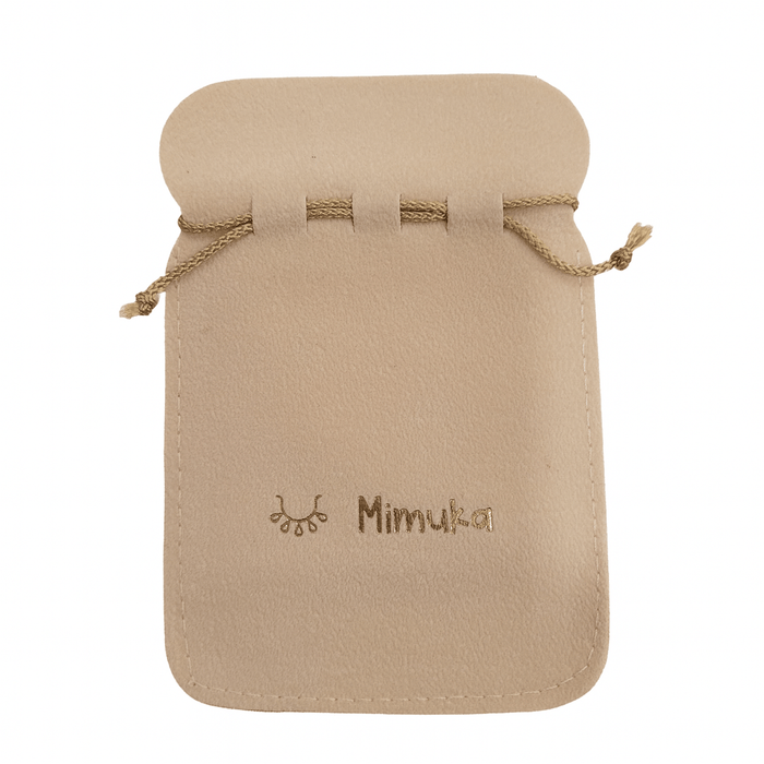 Necklace crafted from natural gemstones and fine 18K yellow gold. - MIMUKA