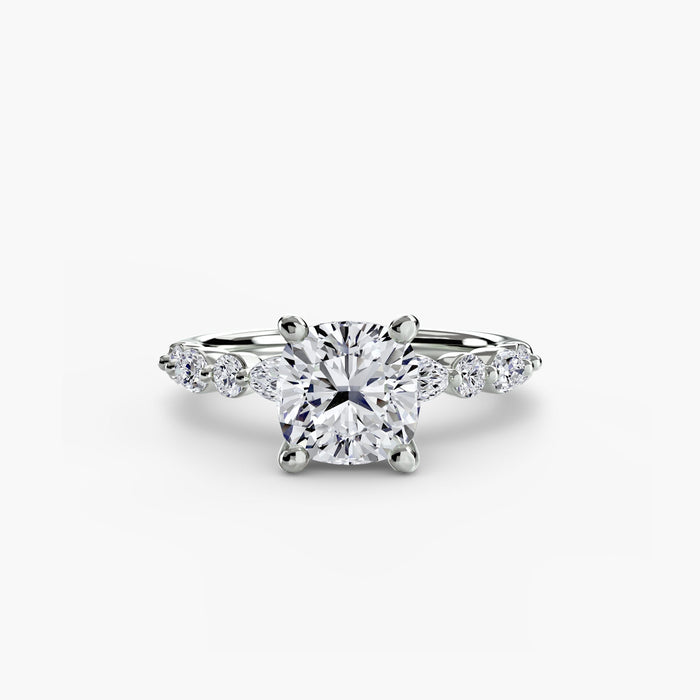 Solitaire with Eternity Pavé 2 - MIMUKA