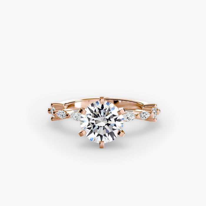 Solitaire with Eternity Pavé - MIMUKA