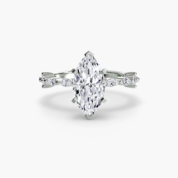 Solitaire with Eternity Pavé - MIMUKA