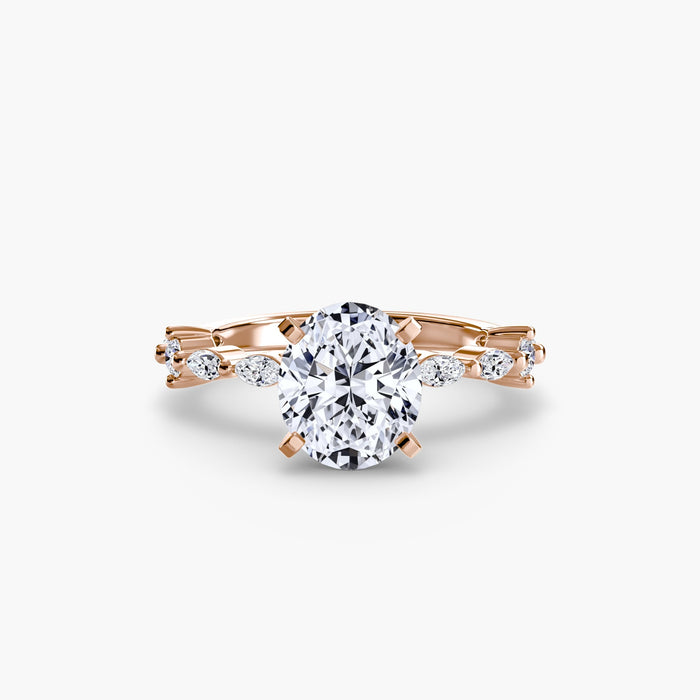 Solitaire with Eternity Pavé - MIMUKA