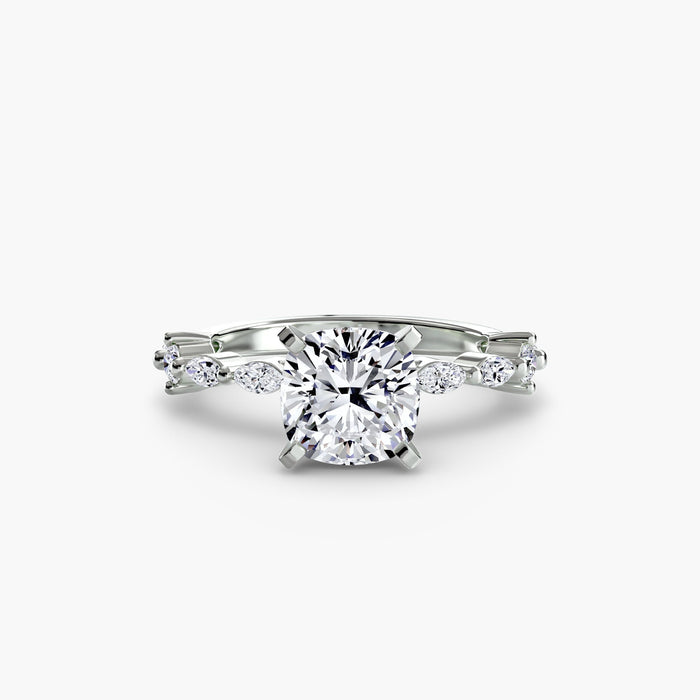 Solitaire with Eternity Pavé - MIMUKA