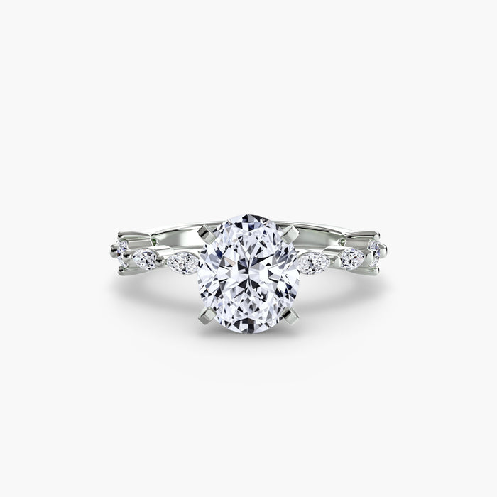 Solitaire with Eternity Pavé - MIMUKA