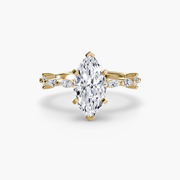 Solitaire with Eternity Pavé - MIMUKA
