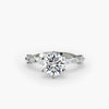Solitaire with Eternity Pavé - MIMUKA