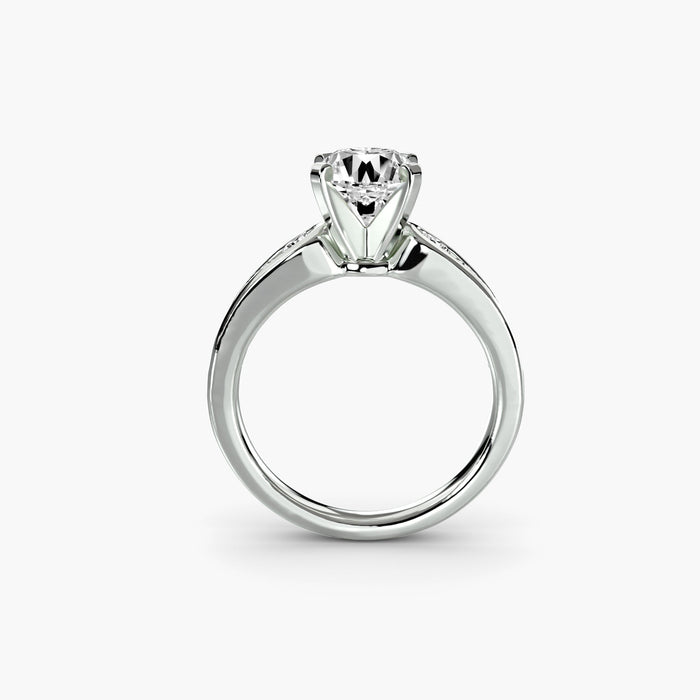 Solitaire with Pavé 2 - MIMUKA