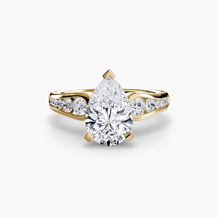 Solitaire with Pavé 2 - MIMUKA