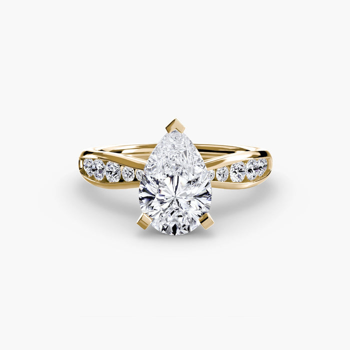 Solitaire with Pavé 3 - MIMUKA