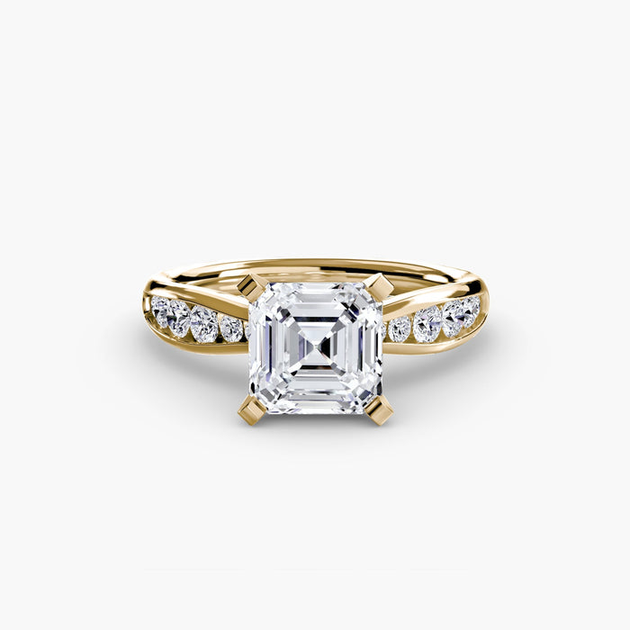 Solitaire with Pavé 3 - MIMUKA