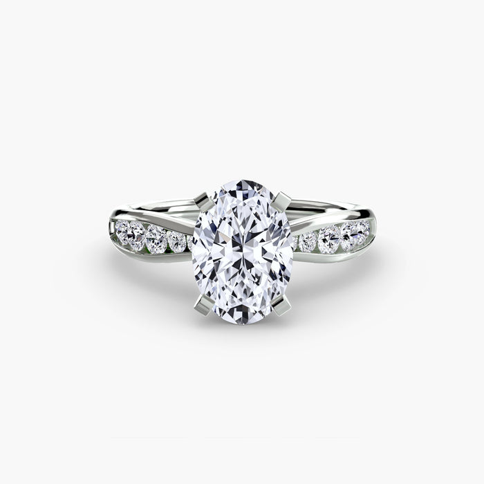 Solitaire with Pavé 3 - MIMUKA