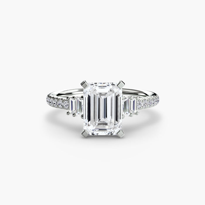 Solitaire with Pavé 4 - MIMUKA