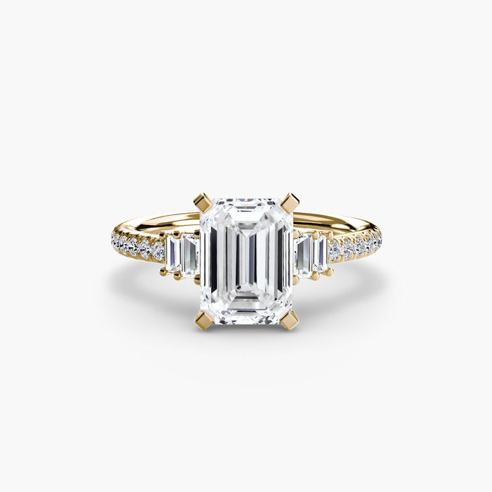 Solitaire with Pavé 4 - MIMUKA