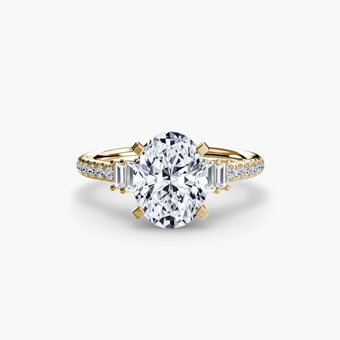Solitaire with Pavé 4 - MIMUKA
