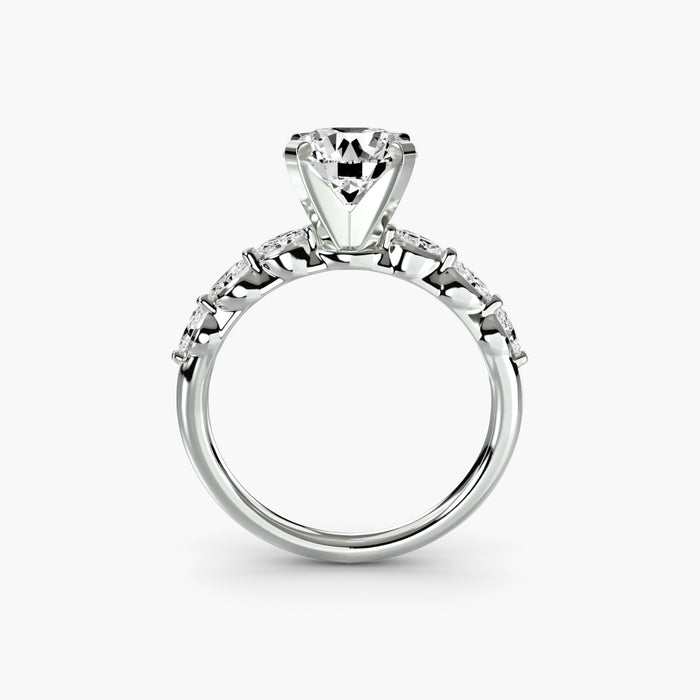 The Floral Accent Solitaire - MIMUKA