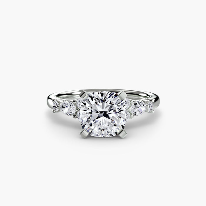 The Floral Accent Solitaire - MIMUKA
