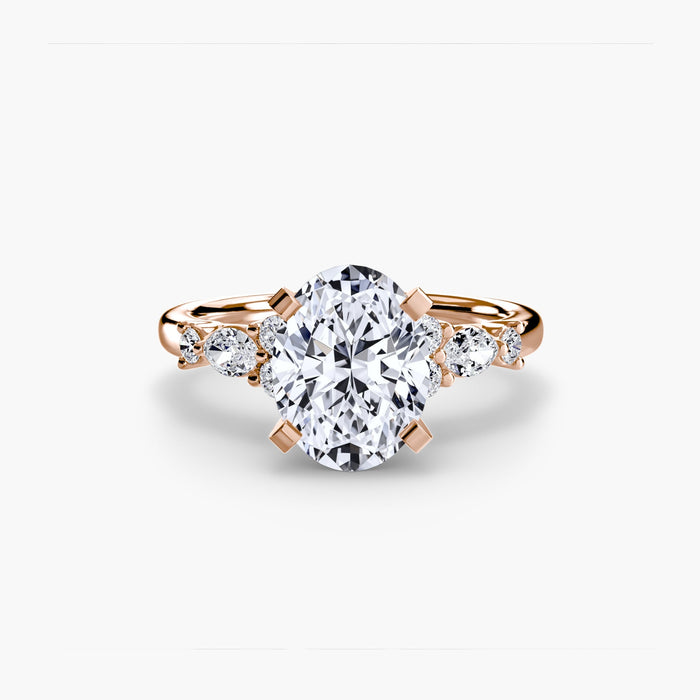 The Floral Accent Solitaire - MIMUKA