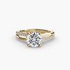 The Split Shank Pavé Solitaire - MIMUKA
