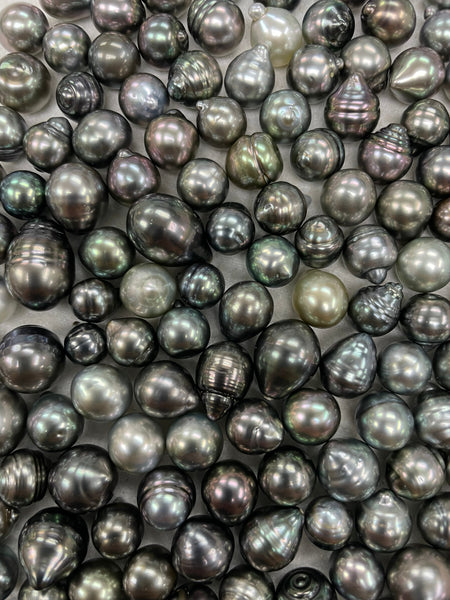 Tahiti Pearls Circlé 7-11 mm Mixte AAA Quality  236 pieces wholesale Lot |  The South Sea Pearl |  The South Sea Pearl