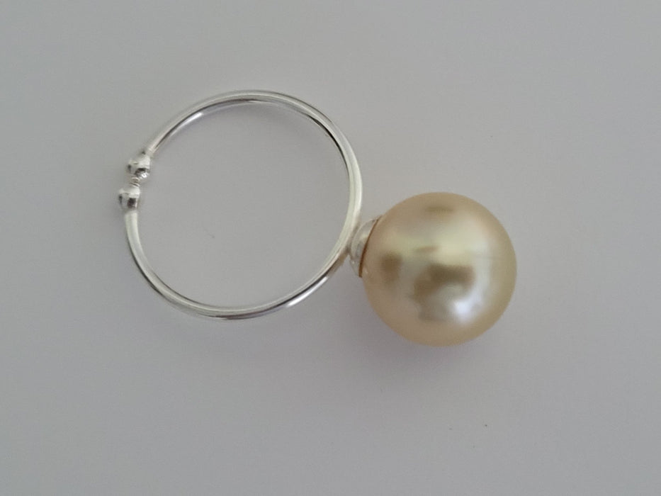 12 mm Golden South Sea Pearl Ring - Only at  The South Sea Pearl