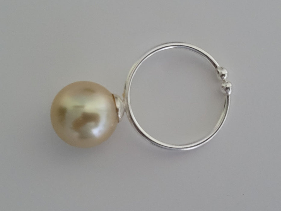 12 mm Golden South Sea Pearl Ring - Only at  The South Sea Pearl