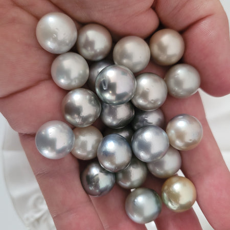 Tahiti Pearls Loose Round 13-14 mm |  The South Sea Pearl |  The South Sea Pearl