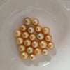 Golden South Sea Pearls 11-12 mm Round |  The South Sea Pearl |  The South Sea Pearl